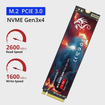 SomnAmbulist M.2 NVMe SSD 128GB-1TB PCIe 3.0 - Snel en Betro, Computers en Software, Harde schijven, Verzenden, Nieuw