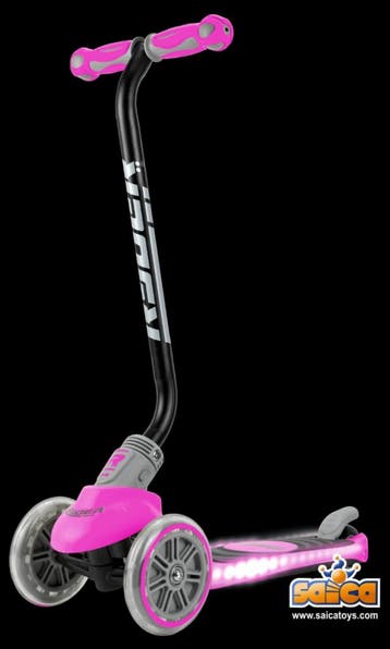 Ryder Step met verlichting Roze (Kinderen, Stepjes), Ophalen of Verzenden, Nieuw, Overige merken