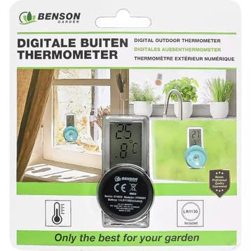 Benson Digitale thermometer - spatwaterdicht - met zuigna..., Ophalen of Verzenden, Nieuw