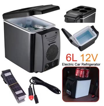Mini Autokoelkast 6L Koelbox en Verwarmer 12V Reizen, Verzenden, Nieuw