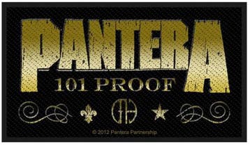Pantera - Whiskey Logo - Patch officiële merchandise, Ophalen of Verzenden, Nieuw, Kleding