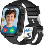 Kindersmartwatch 4G GPS - Retourdeal | 33% Korting, Sieraden, Tassen en Uiterlijk, Smartwatches, Clleylise, Zwart, Ophalen of Verzenden