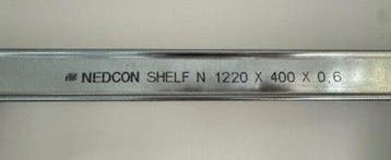 Nedcon SF legbord 1220x400 cm Type N (150kg), gebruikt, Ophalen of Verzenden