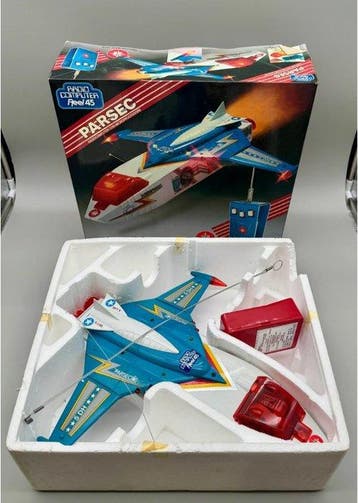 Parsec - Speelgoed Parsec Radio Computer Reel 45 astronave -