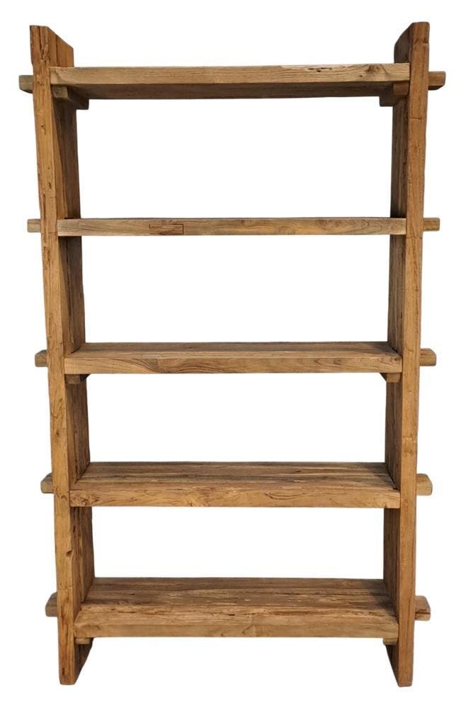 Boekenkast | Divider | Zwaar Teak Erosie | 100 x 180 | 649,=, Huis en Inrichting, Kasten | Boekenkasten, 25 tot 50 cm, Met plank(en)