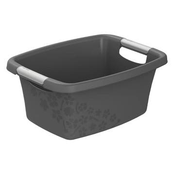 Rotho Flowers Wasmand 12L Antraciet (Overige), Verzenden, Nieuw