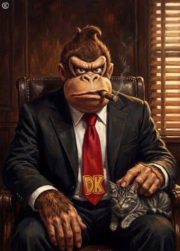Kleury.art - Don-Key Kongleone” by Kleury.art (1/5), Nieuw