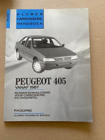 Carrosserie Handboek - Peugeot 405 incl elektrische schemas, Boeken, Auto's | Boeken, Verzenden, Gelezen, Peugeot