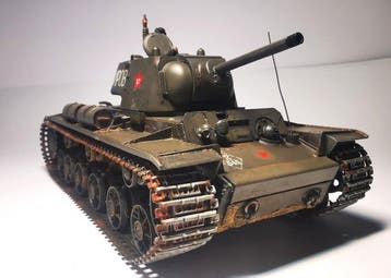 Tamiya 1:35 - Model militair voertuig - Soviet Heavy Tank, Nieuw