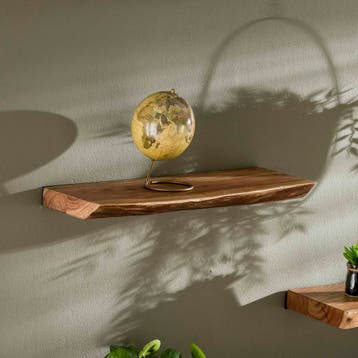 Wandplank Liam massief 60 cm, Huis en Inrichting, Woonaccessoires | Wandplanken en Boekenplanken, Verzenden, Nieuw