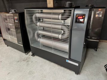 Infraroodheater Dieselheaters en Elektrische heaters, 500 tot 800 watt, Hoog rendement (Hr), Overige typen, Nieuw