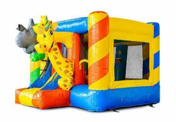 Springkussen feest!, Hobby en Vrije tijd, Feestartikelen | Verhuur, Nieuw, Verjaardag