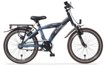 Alpina Yabber jongensfiets 20 Stone Blue Matt - Navy Blue M, Verzenden, Nieuw