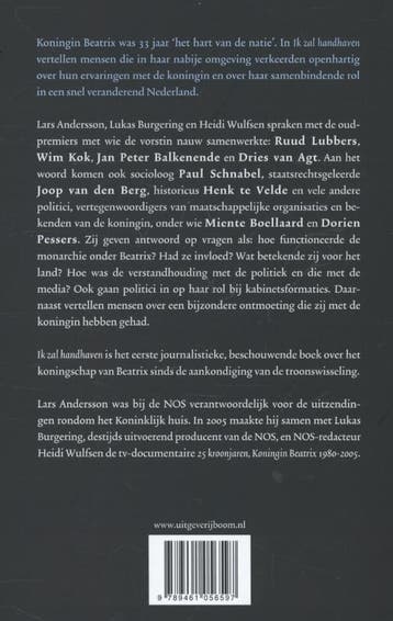 Ik zal handhaven - Lars Andersson 9789461056597, Boeken, Verzenden, Zo goed als nieuw, Lars Andersson