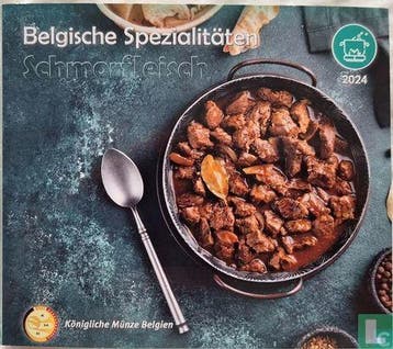 België jaarset 2024 World Money Fair of Berlin, Verzenden, Setje