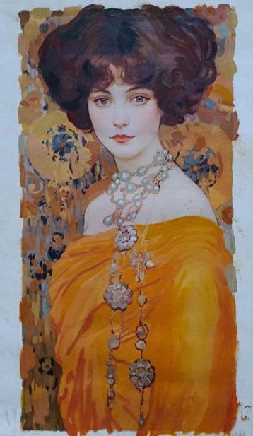 Lana Boliuckh (1974) - The girl art nouveau