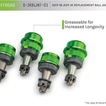 DV8 Offroad 07-18 Jeep Wrangler JK Replacement Ball Joint, Ophalen of Verzenden, Nieuw