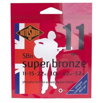 Rotosound SB11 Phosphor Bronze Akoestische Gitaar Snaren, Ophalen of Verzenden, Nieuw