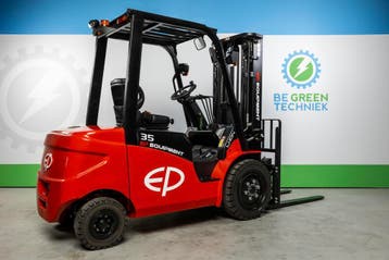 Heftruck 3.5 ton met Li-ion LFP, hoge bodemvrijheid, robuust, Zakelijke goederen, Machines en Bouw | Heftrucks en Intern transport