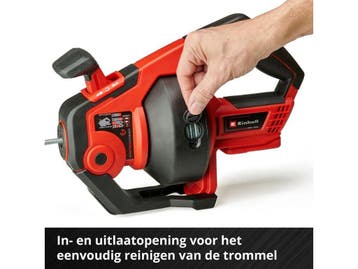 Einhell Accu Rioolontstopper TE-DA 18/760 Li Solo - Power, Verzenden, Zo goed als nieuw