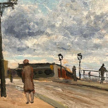 André Malterre (1889-1975) - Paysage de Bord de mer (Vendu