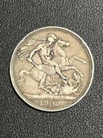 Verenigd Koninkrijk. Victoria. 1 Crown 1900 (Zonder, Postzegels en Munten, Munten | Europa | Niet-Euromunten