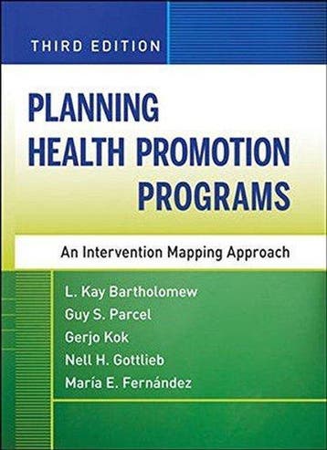 Planning Health Promotion Programs 9780470528518, Verzenden, Gelezen, L Kay Bartholomew Eldredge