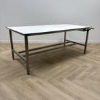 Ergo Swiss  Zit-sta werkbank, 200x100 cm - Gratis Bezorging, Ophalen of Verzenden, Gebruikt