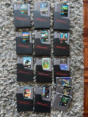 Nintendo - Nes - Lote NES PAL — 13 Jogos Clássicos da, Nieuw