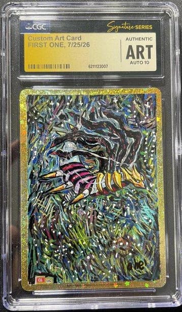 Pokémon - 1 Graded card - Giratina Art Sketch by First ONE, Nieuw