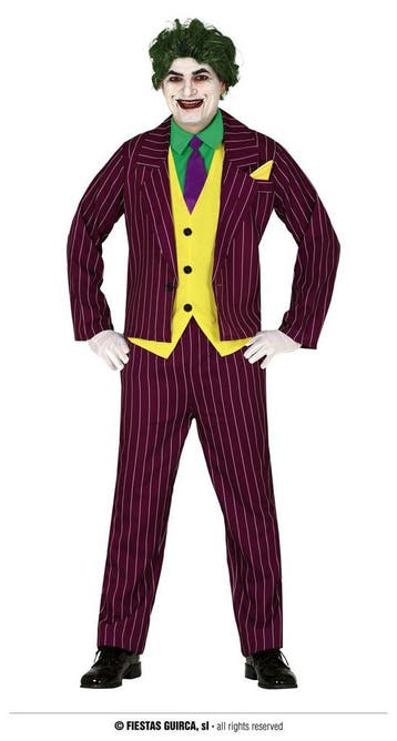 The Joker Kostuum Man Batman, Kleding | Heren, Carnavalskleding en Feestkleding, Ophalen of Verzenden, Nieuw