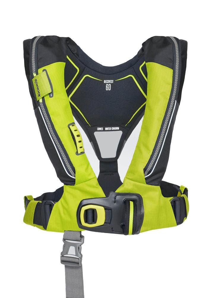 Spinlock deckvest 6D Reddingsvest - 170N - citrus geel - HRS, Watersport en Boten, Accessoires en Onderhoud, Ophalen of Verzenden