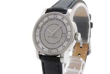 Bvlgari - Solotempo Double-Logo Bezel, Date, Quartz - Zonder, Nieuw