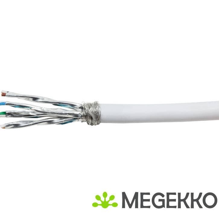 LogiLink CPV0040 netwerkkabel Wit 50 m Cat7 S/FTP (S-STP), Computers en Software, Overige Computers en Software, Nieuw, Verzenden