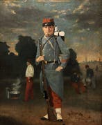 École Française (c. 1910) - Mille Neuf Cent Quatorze, Antiek en Kunst, Kunst | Schilderijen | Klassiek