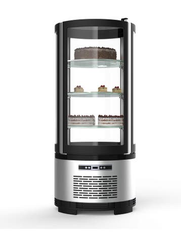 Gekoelde Gebaksvitrine - 1-Deurs - 3 Plateaus - 100 Liter -, Verzenden, Nieuw in verpakking