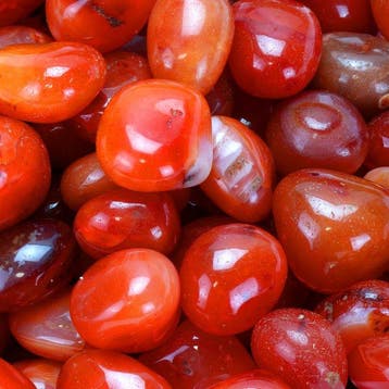 4 kg - Hoogwaardige carneool - Trommelstenen -
