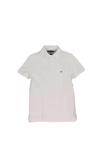 Tommy Hilfiger Polo in maat S Wit, Kleding | Heren, Truien en Vesten, Verzenden, Gedragen, Wit, Tommy Hilfiger