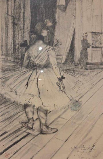 Henri De Toulouse-Lautrec (1864-1901) - Dans les coulisses