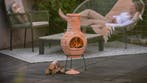 Lima Beige Kleihaard Terrashaard Fireplace Terrasverwarmi..., Tuin en Terras, Verzenden, Nieuw