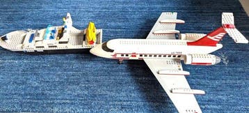 Lego Set - City, Educational & Dacta - Passenger Plane 7894, Nieuw