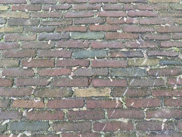 Oude gebakken waalformaten Voorst (op pallets), Tuin en Terras, Tegels en Klinkers, Ophalen of Verzenden, Nieuw, Keramiek, Klinkers