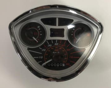Km-tellerklok VX50 S/RIVA S/Sourini RS/Vespa-look S  Euro2, Verzenden, Nieuw, Overige merken