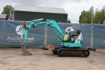 Veiling: Minigraver Yanmar B2U Diesel, Ophalen, Graafmachine
