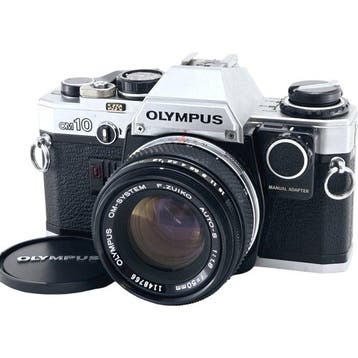 Olympus OM-10 + OM-System F.Zuiko Auto-S 1.8/50mm + CLA´d |, Nieuw