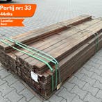 Hardhouten geschaafde Schuttingpalen 2700x90x90mm, Ophalen of Verzenden, Nieuw