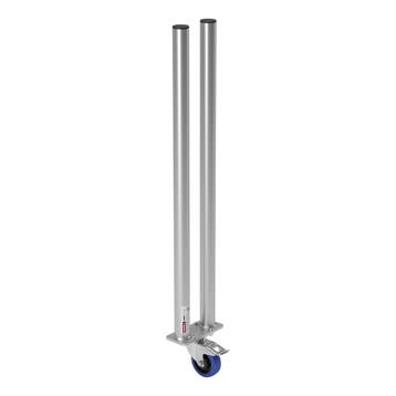 FORTEX STAGE750 dubbele poot met zwenkwiel/rem podiumhoogte, Verzenden, Nieuw