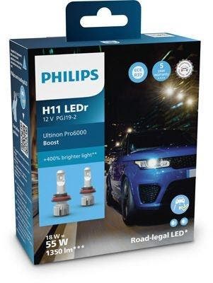 Philips Ultinon Pro6000 H11 11362U60BX2, Verzenden, Nieuw