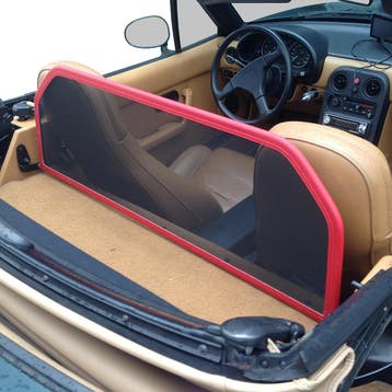 Mazda MX-5 (1998-2005) Cabrio windscherm Donker rood, Ophalen of Verzenden