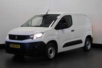 Peugeot Partner 1.2 Benzine! EURO 6, Stof, Gebruikt, Overige brandstoffen, Wit